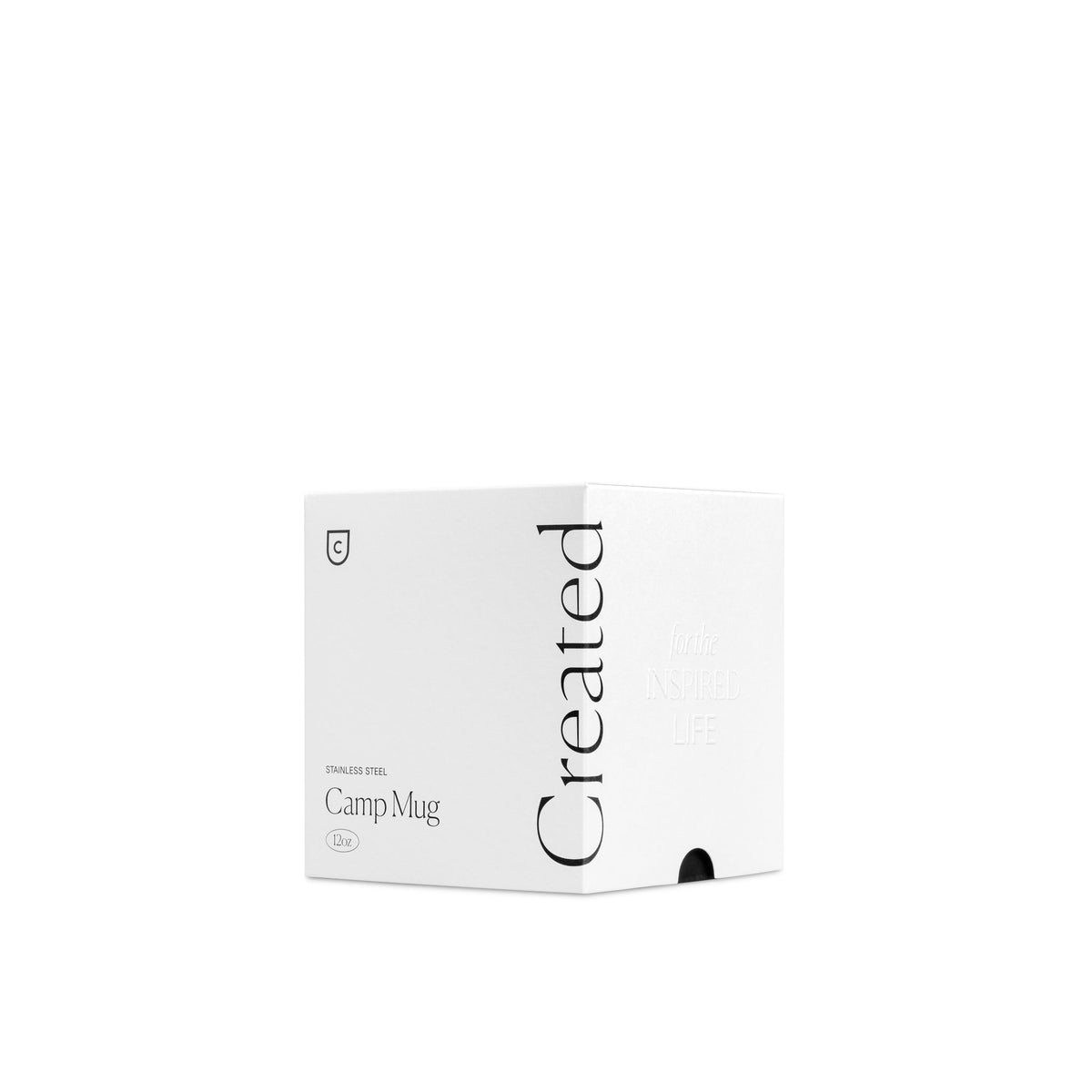 12oz Camp Mug - Black
