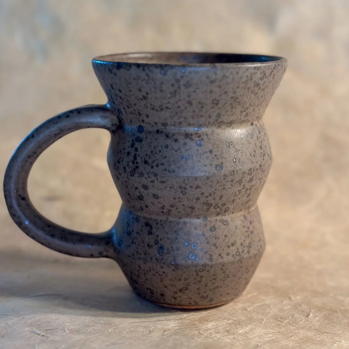 Handmade Angled Ceramic Mug