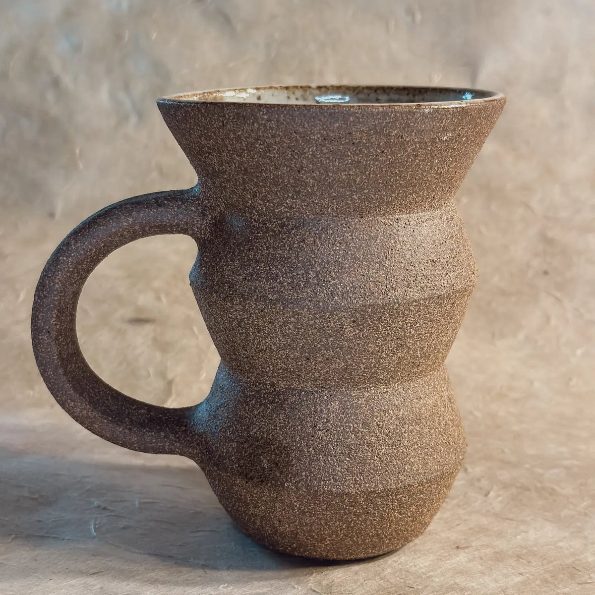 Handmade Angled Ceramic Mug
