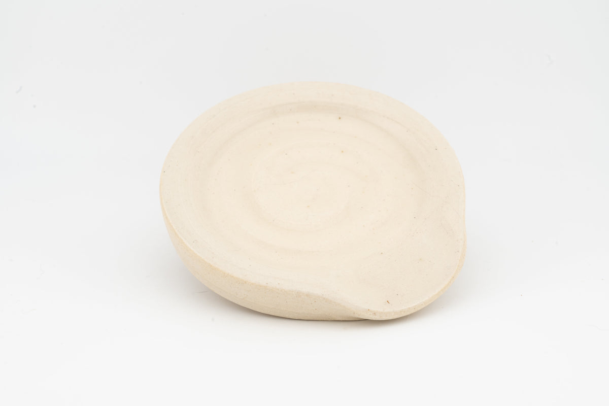 Hand-Thrown Stoneware Spoon Rest