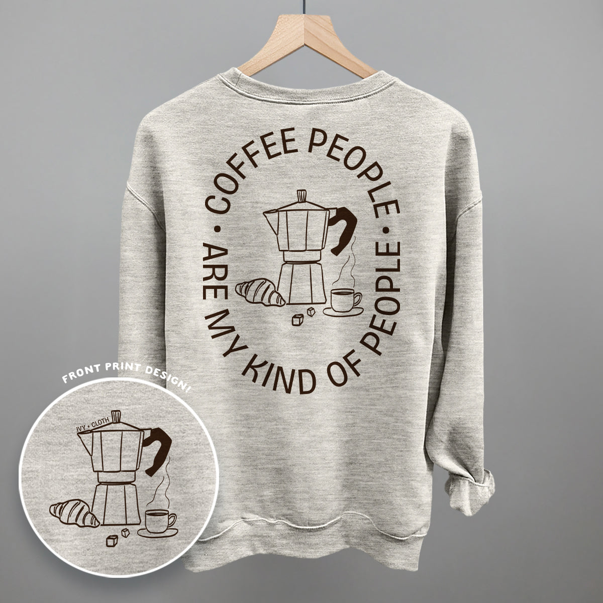 Coffee People Are My Kind of People Vintage Tee & Sweatshirt