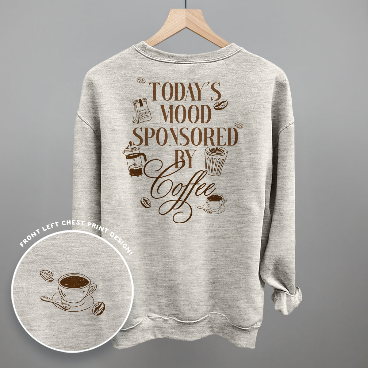 Mood Sponsored by Coffee Vintage Tee & Sweatshirt