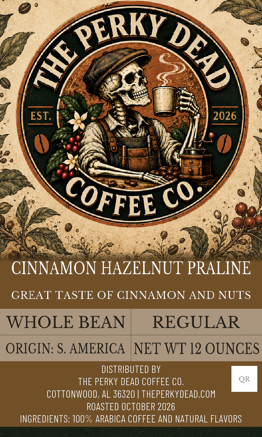 Cinnamon Hazelnut Praline
