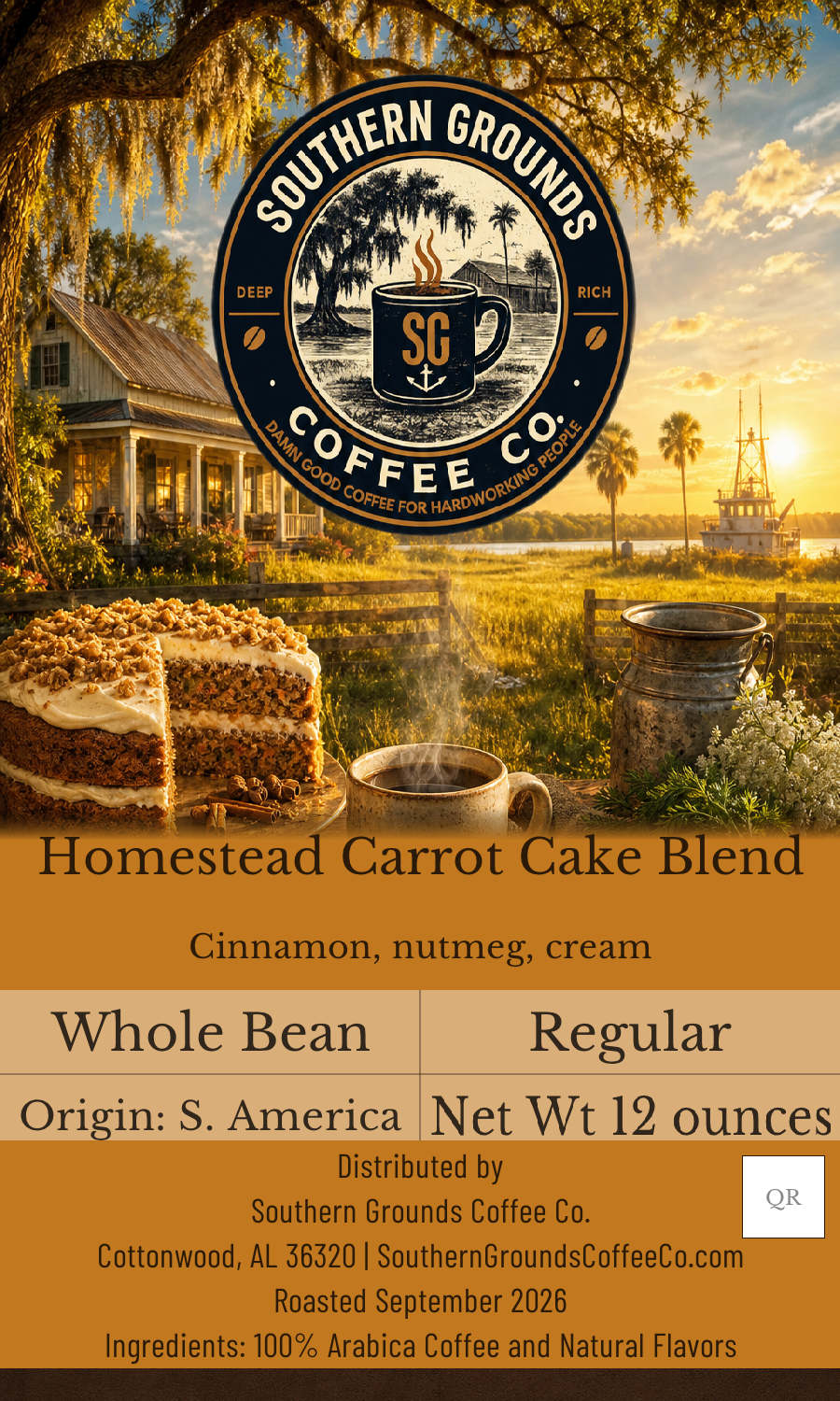 Homestead Carrot Cake Blend