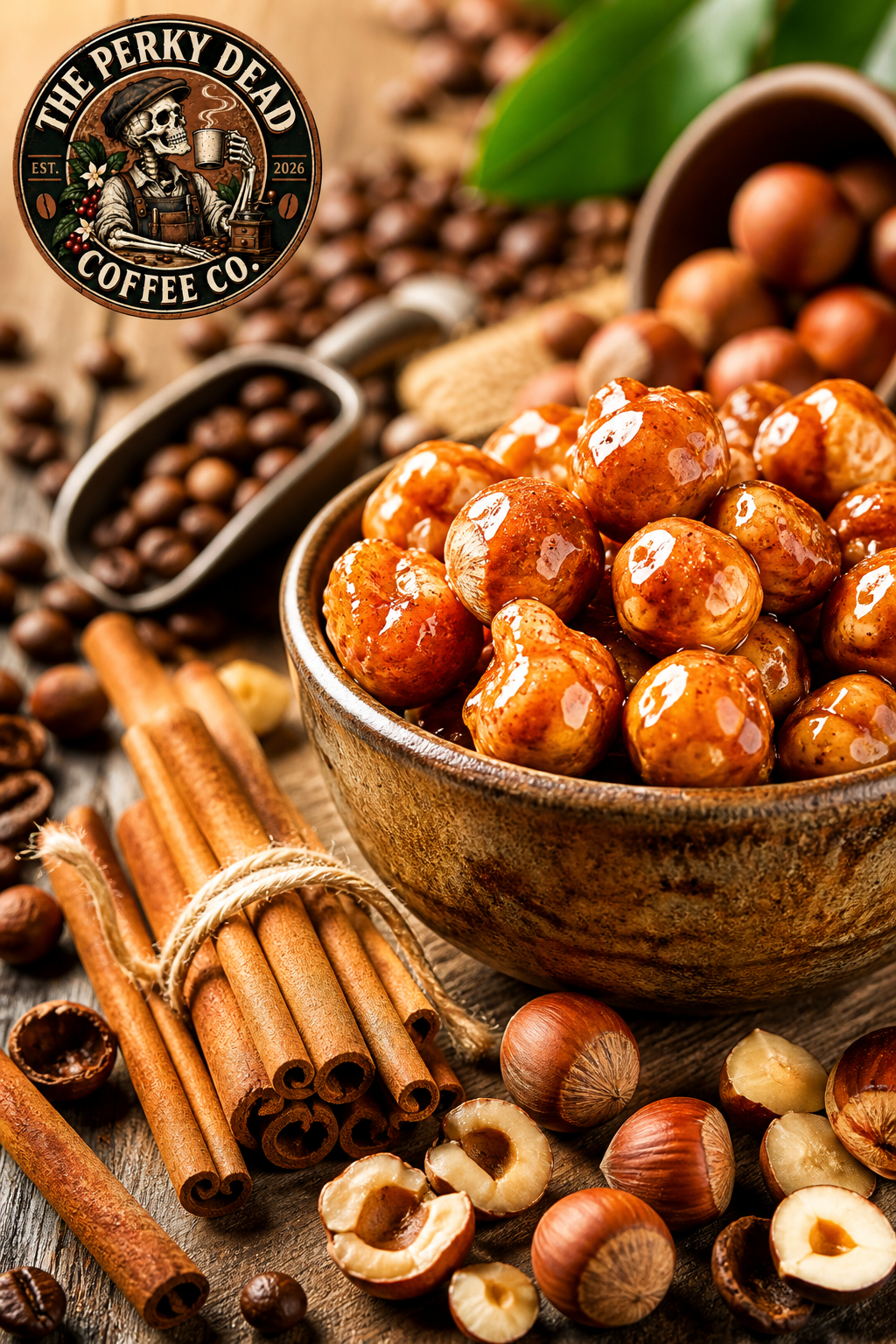 Cinnamon Hazelnut Praline