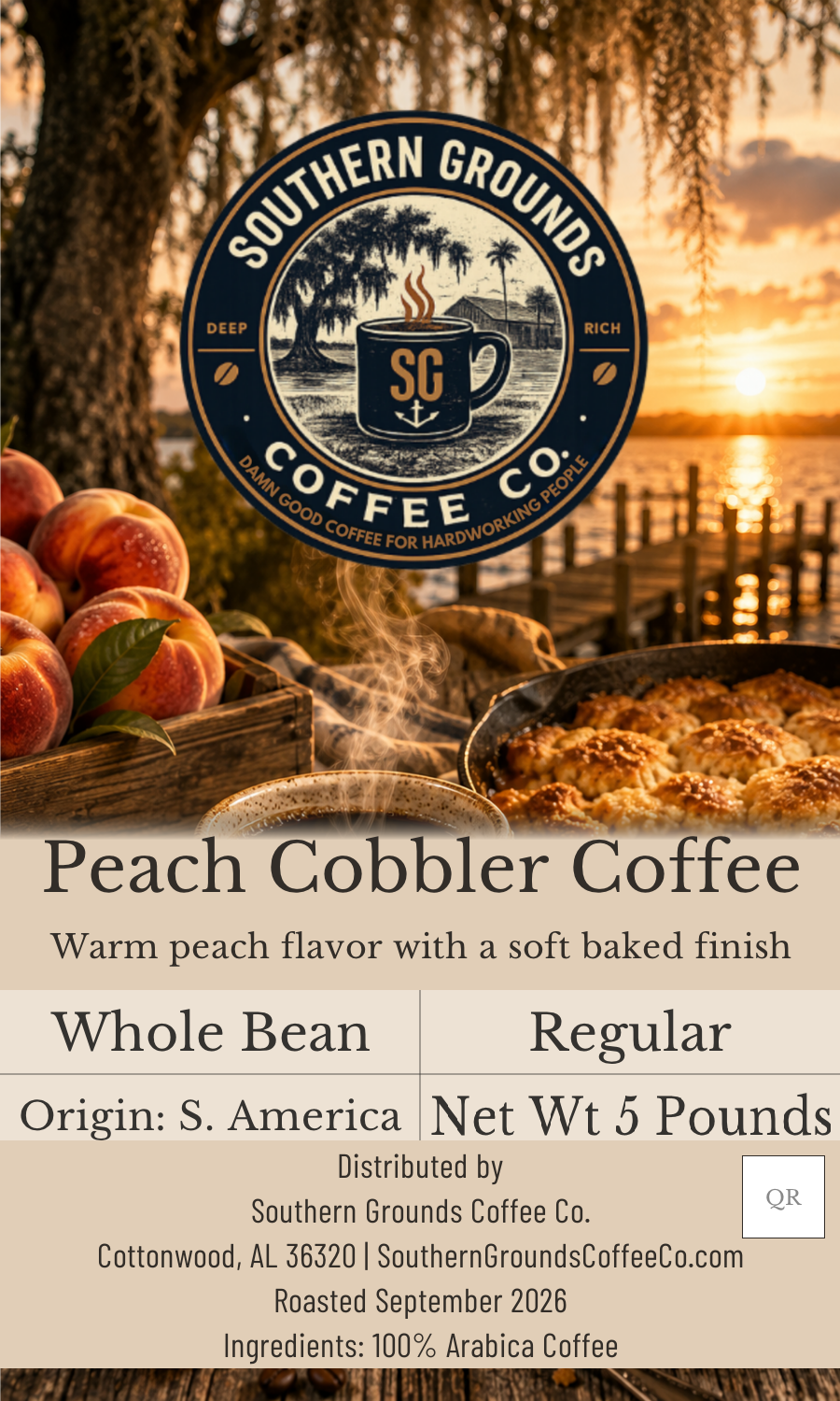 Peach Cobbler Coffee