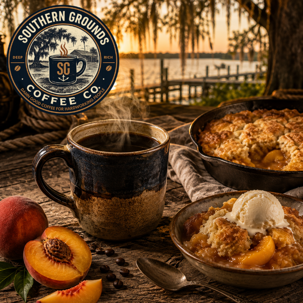 Peach Cobbler Coffee
