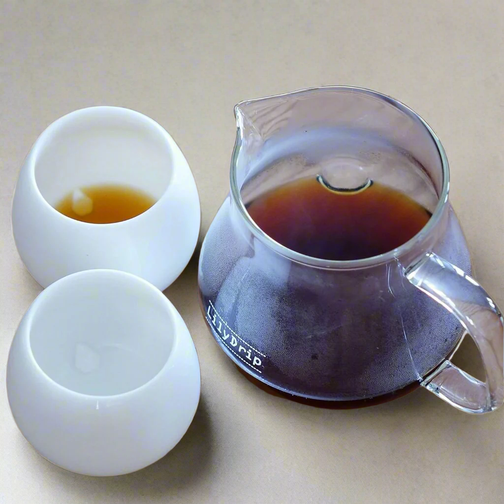 Aroma Seeker Glass Coffee Server & Tasting Cup Set