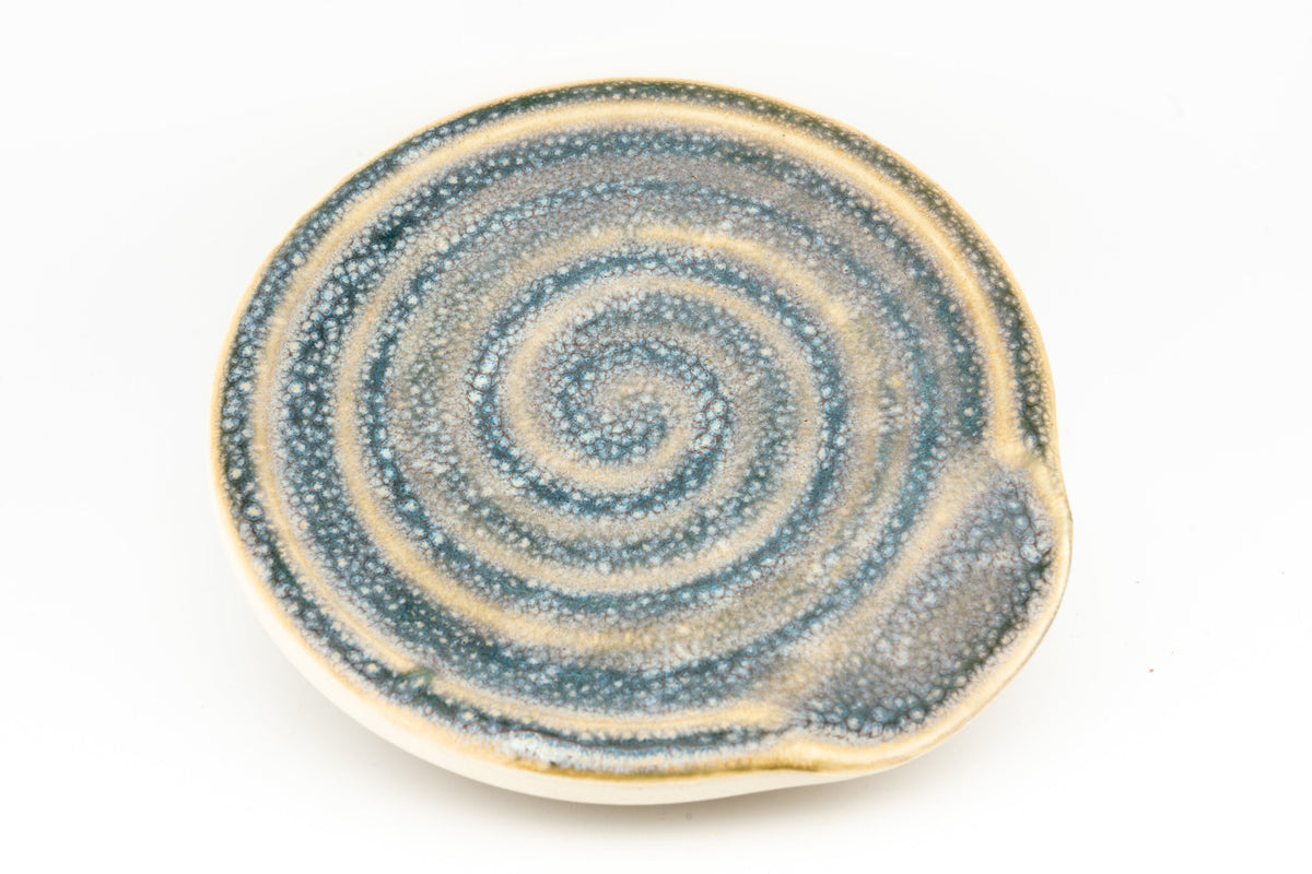 Hand-Thrown Stoneware Spoon Rest